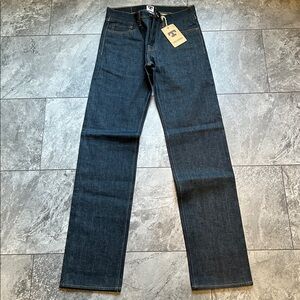 Sz 28 & 29 TELLASON Slim Straight 
12.5 Oz denim Cone Mills White Oak selvedge